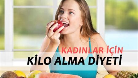 Sağlıklı Kilo Alma Diyeti